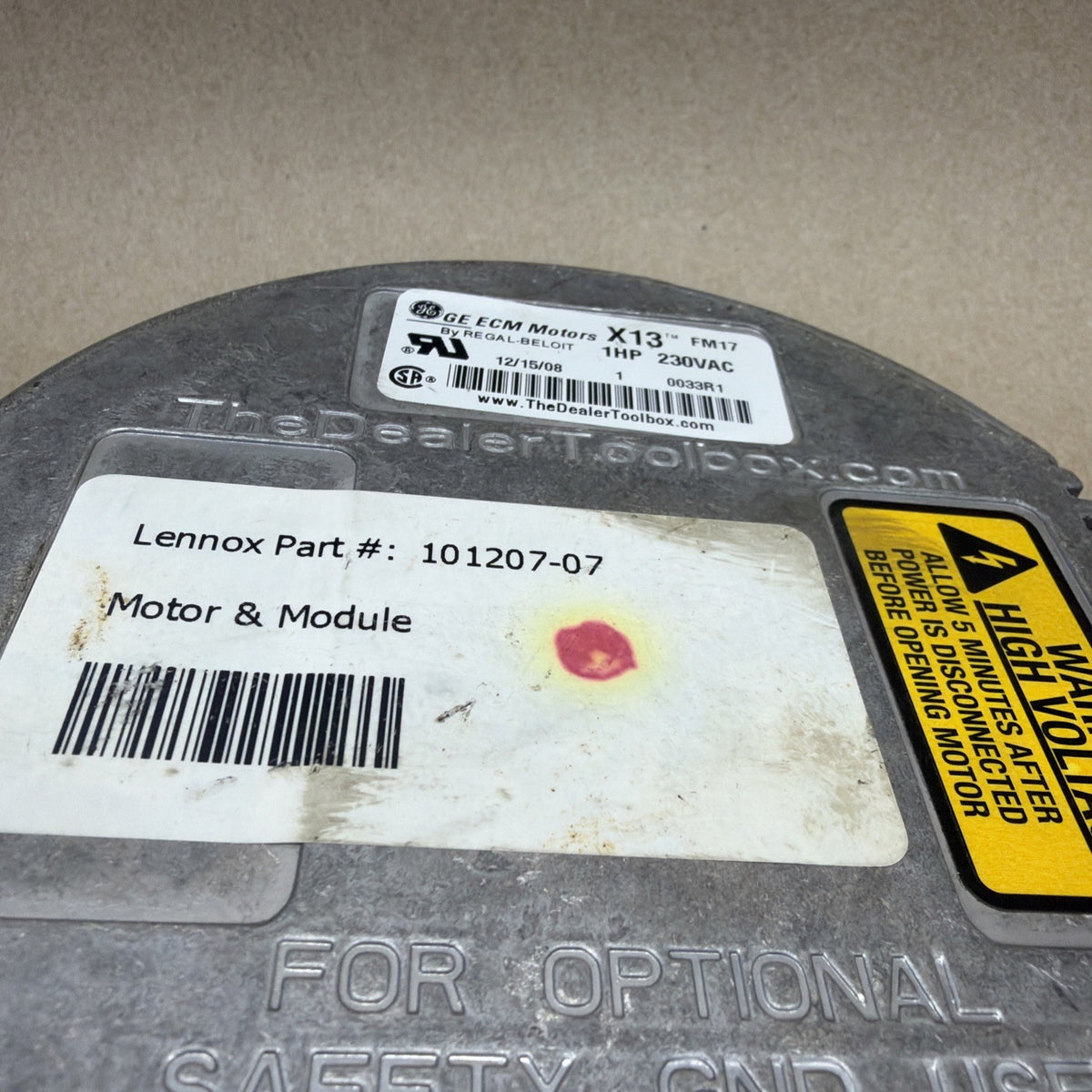 🔥 Genteq X13   ECM FM17 230VAC 1HP  CCW  Blower Module 101207-07