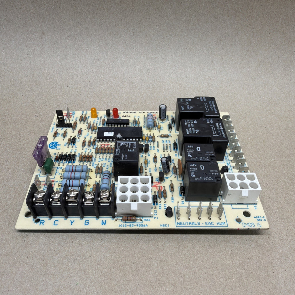TESTED🔥 OEM Nordyne Kelvinator 624631-A Control Board 1012-955A 1012-83-9556A