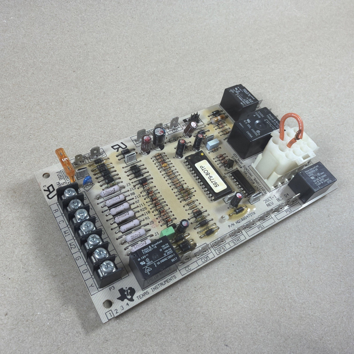 TESTED🔥 York Luxaire Coleman HQ1085472TX Furnace Control Board 59779-8OTP BBC