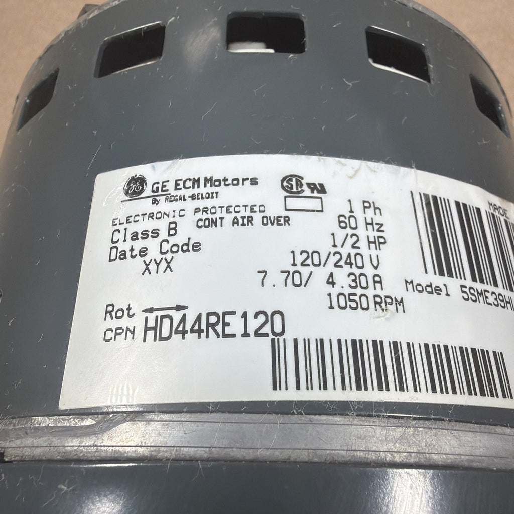 ✅ GE ECM Motors 5SME39HL0240 ECM Blower Motor HD44RE120  EH01   1/2HP  ECM 2.5