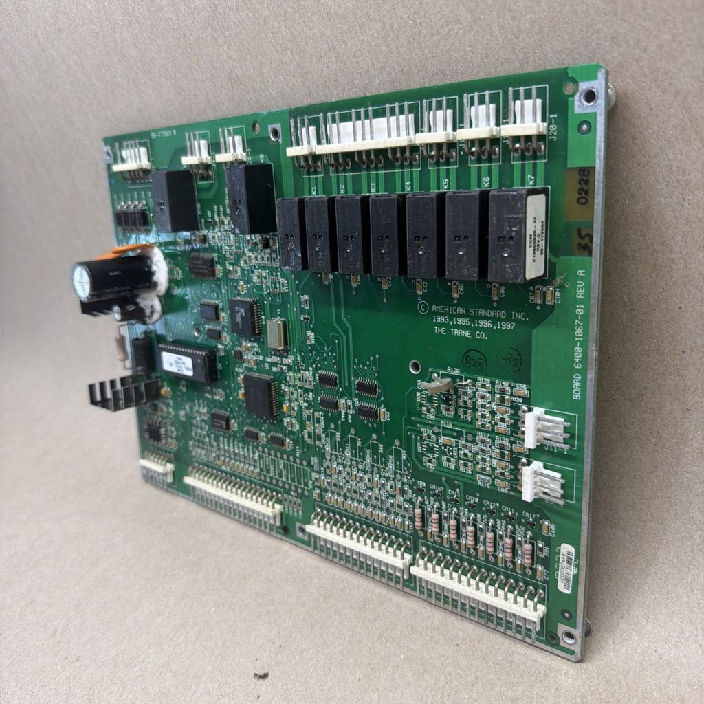 TESTED✅. Trane 6400-1067-01 Chiller Control Board Rev A 50-173501 B