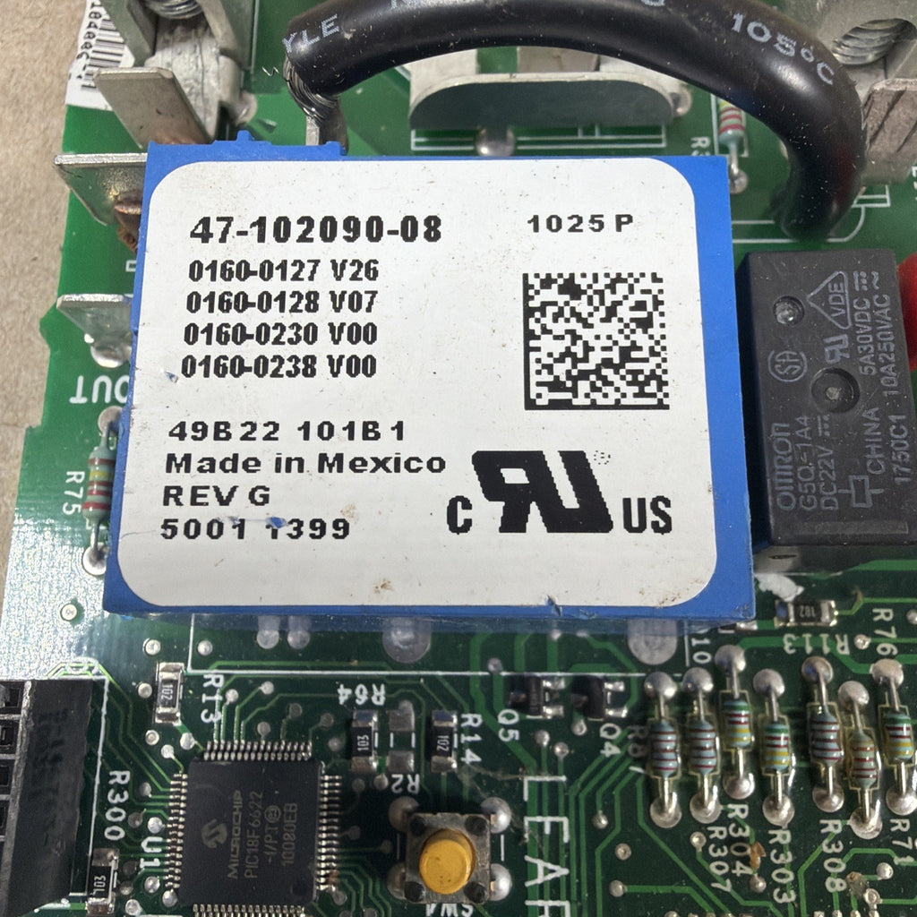 TESTED🔥 Rheem Ruud 49B22-101B1 Furnace Control Circuit Board 47-102090-08 (F7)
