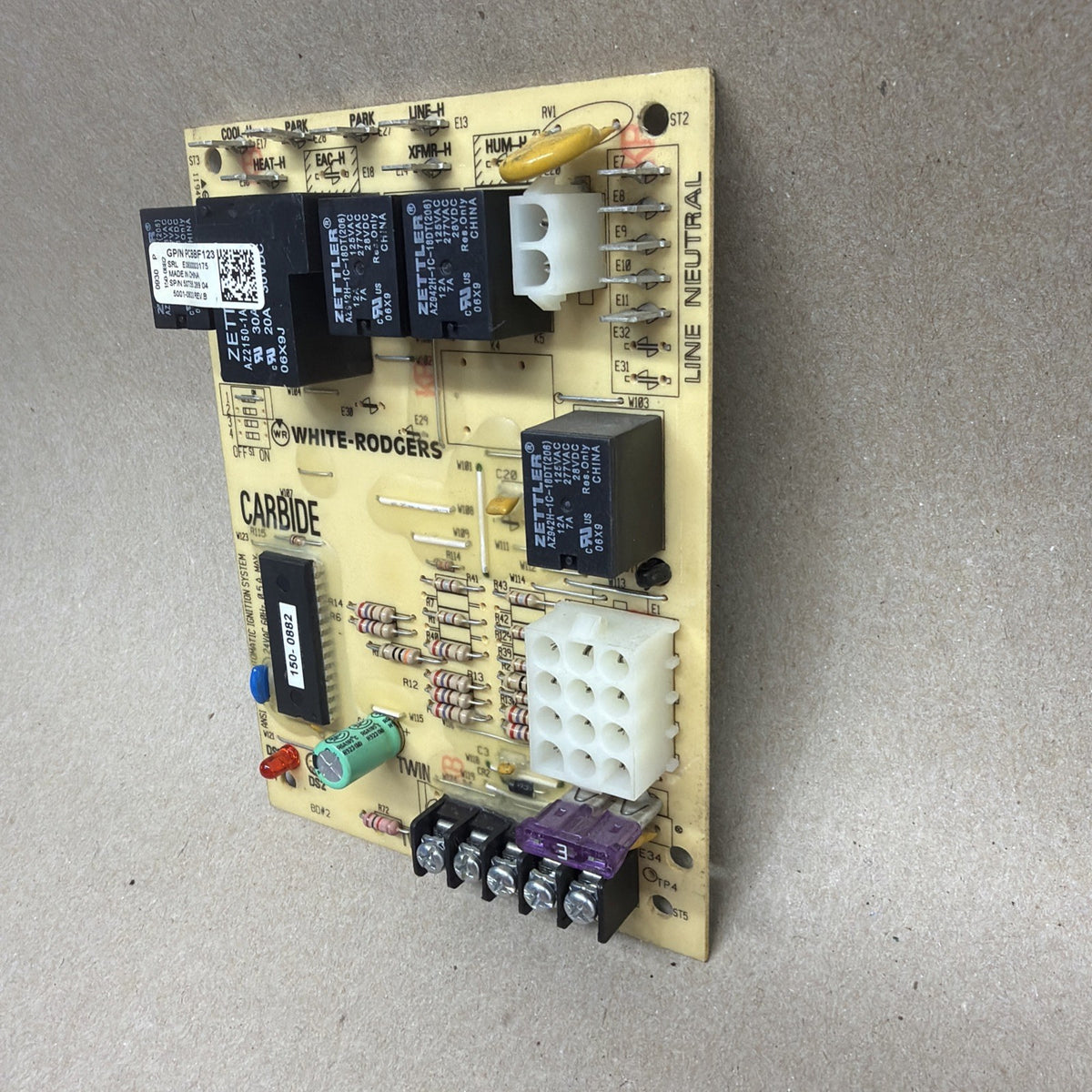 TESTED🔥 Furnace Control Board White Rodgers 50T55-289-04, PCBBF123