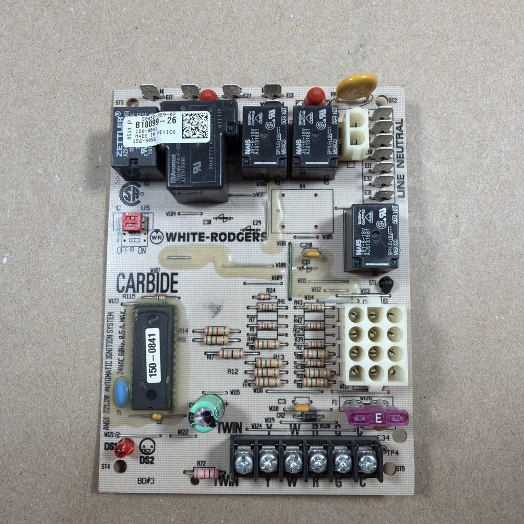 TESTED🔥🔥 Whiterogers 50A55-289-02 Furnace control board B18099-26
