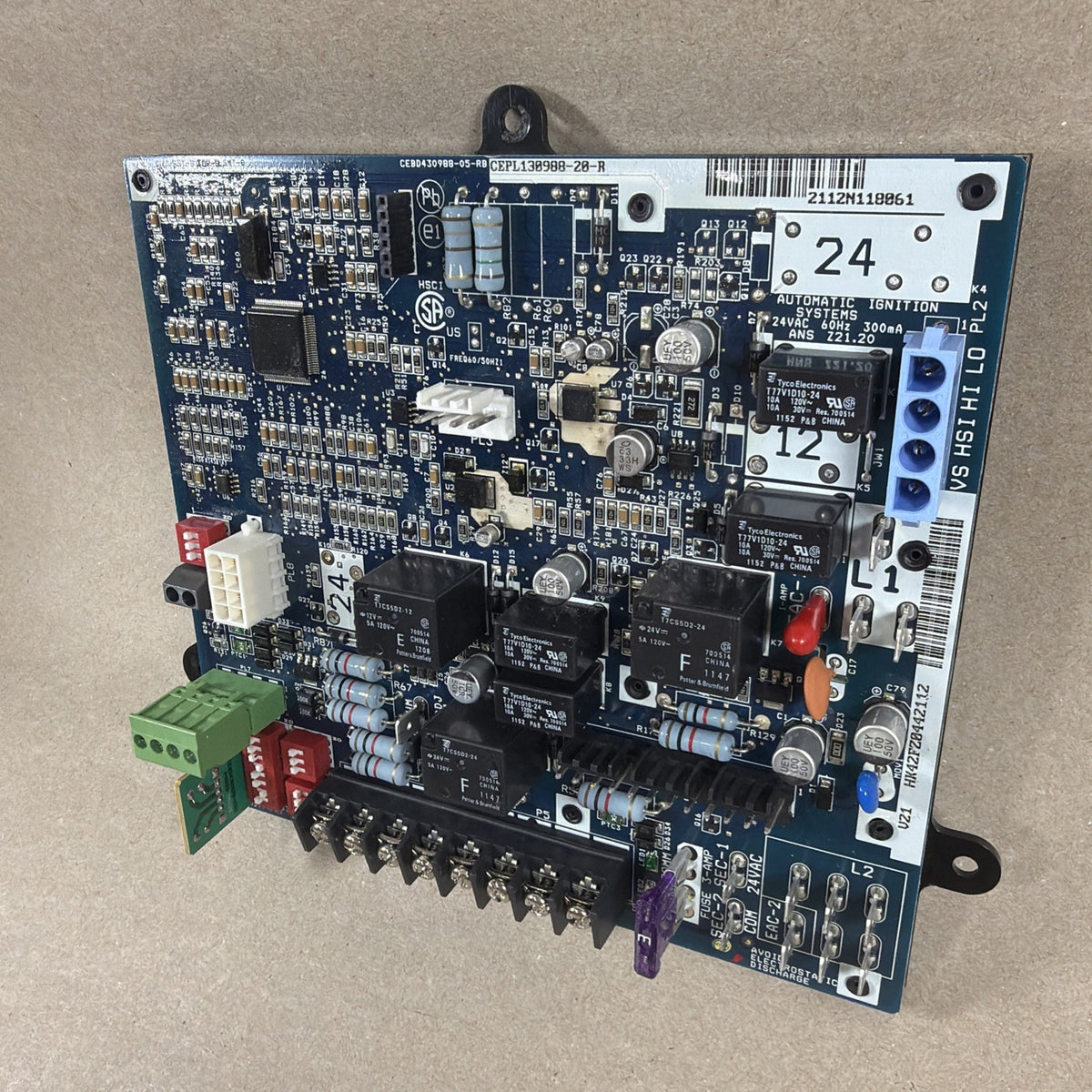 🔥🔥 Carrier Bryant HK42FZ044 Control Board CEPL130988-20-R CEBD430988-05-R (N7)