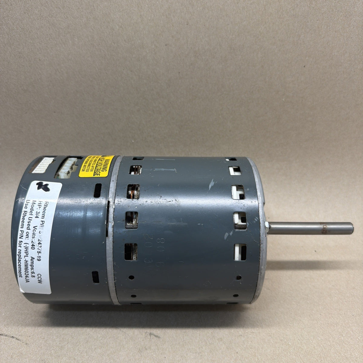 🔥 Trane 5SME39SL0615 3/4HP ECM 2.3 DG03 Genteq Furnace Blower Motor CCW
