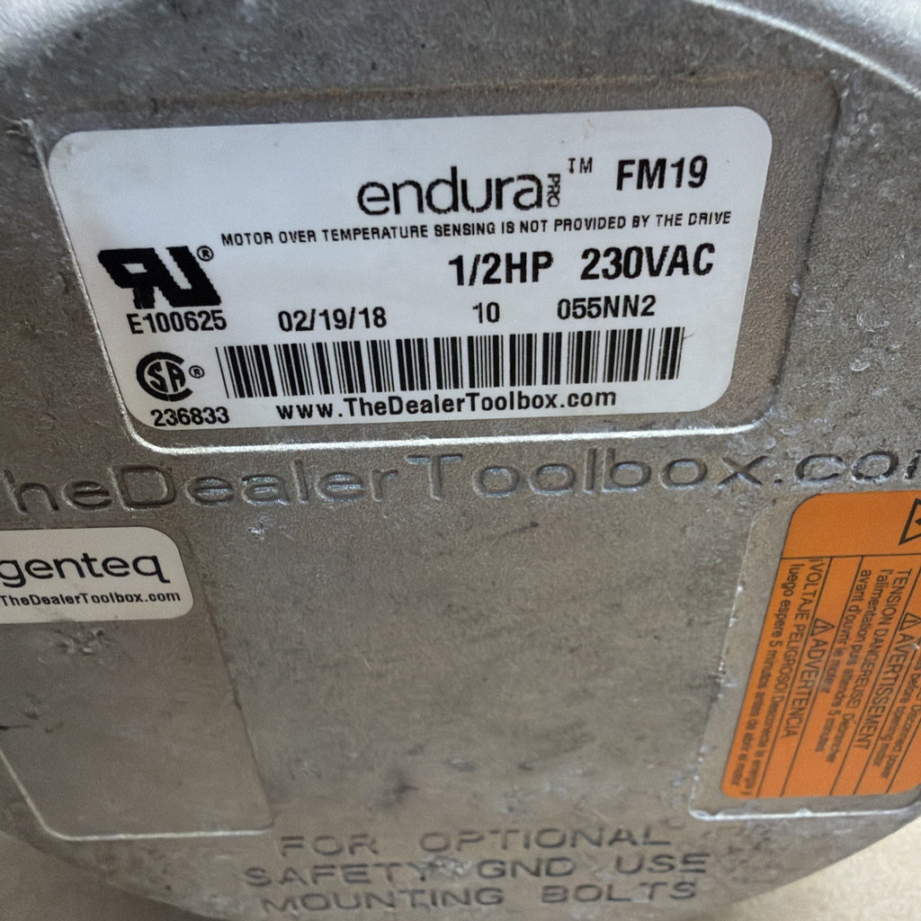 TESTED🔥 GE Genteq ECM 1/2 HP Blower Motor 5SME39HXL184 230V  FM19 HD44AR242