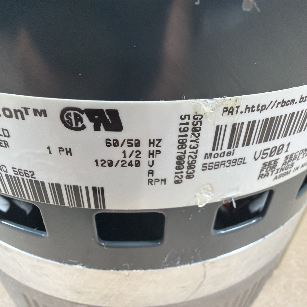 🔥 Genteq Eon 5SME39GLV5001 Programmable Motor 1/2hp 115V  987152  HD03 CCWLE