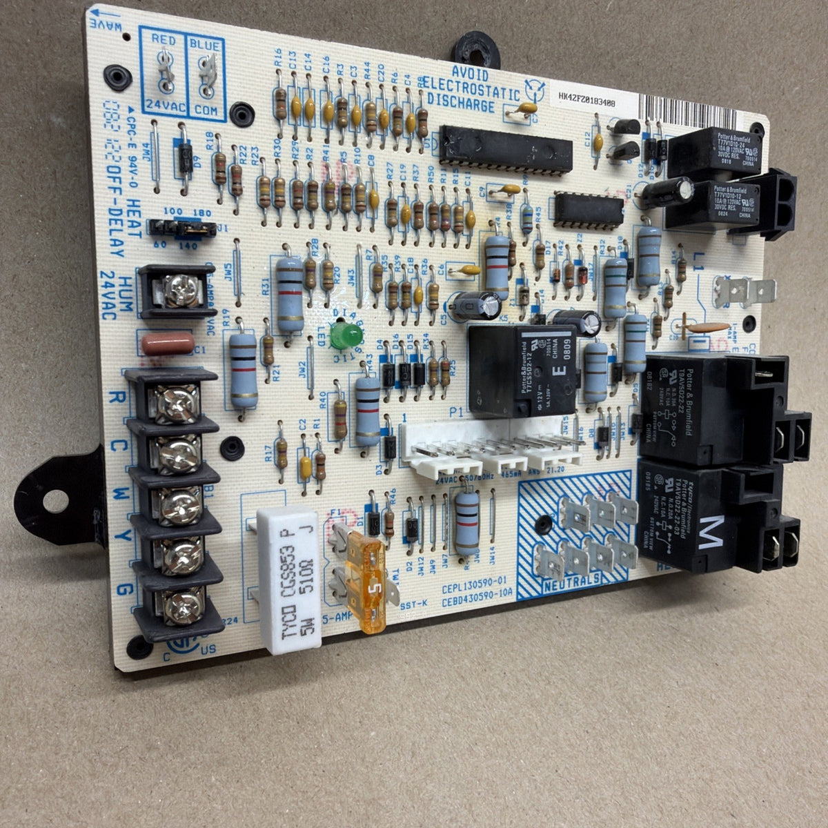 TESTED✅ Carrier Briant Control Board HK42FZO18  CEBD430590-10A CEPL130590-01