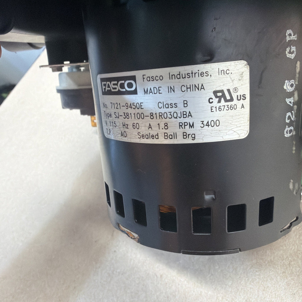 ✅ Fasco 7021-11634 |. 7121-9450E  Draft Inducer Assembly 81M1601