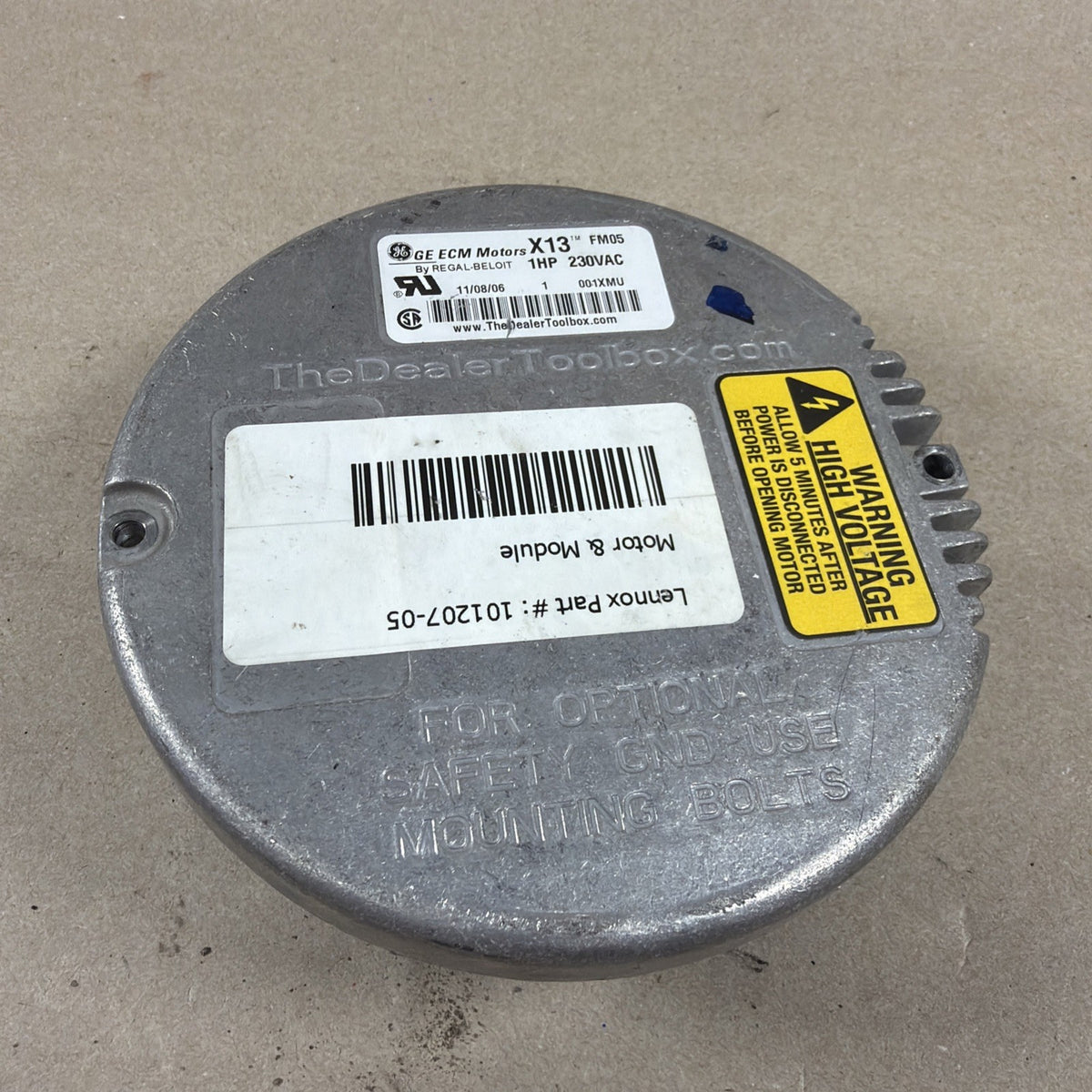 TESTED🔥 GE X13 ECM.  FM05 230VAC 1HP Motor Module 101207-05.