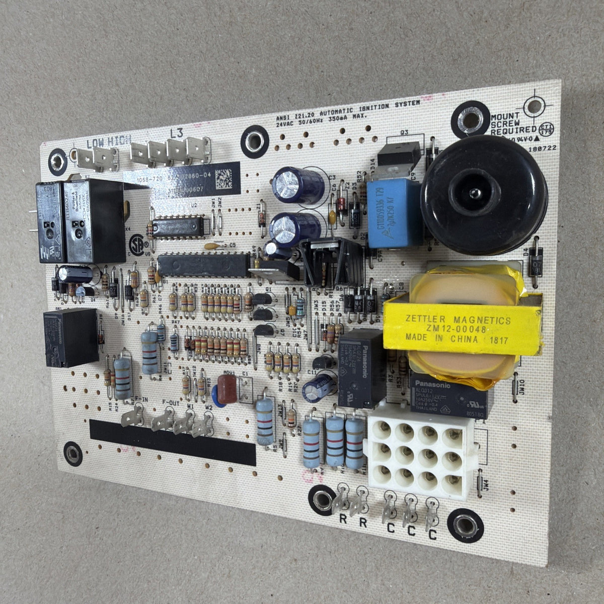 TESTED🔥🔥 Carrier Control Board 1068-83-721A 62-102860-04 1068-720 (H37)