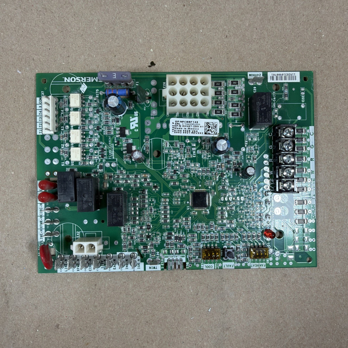 TESTED✅ OEM GOODMAN PCBBF163 FURNACE CONTROL BOARD HVAC 50X57-290-01
