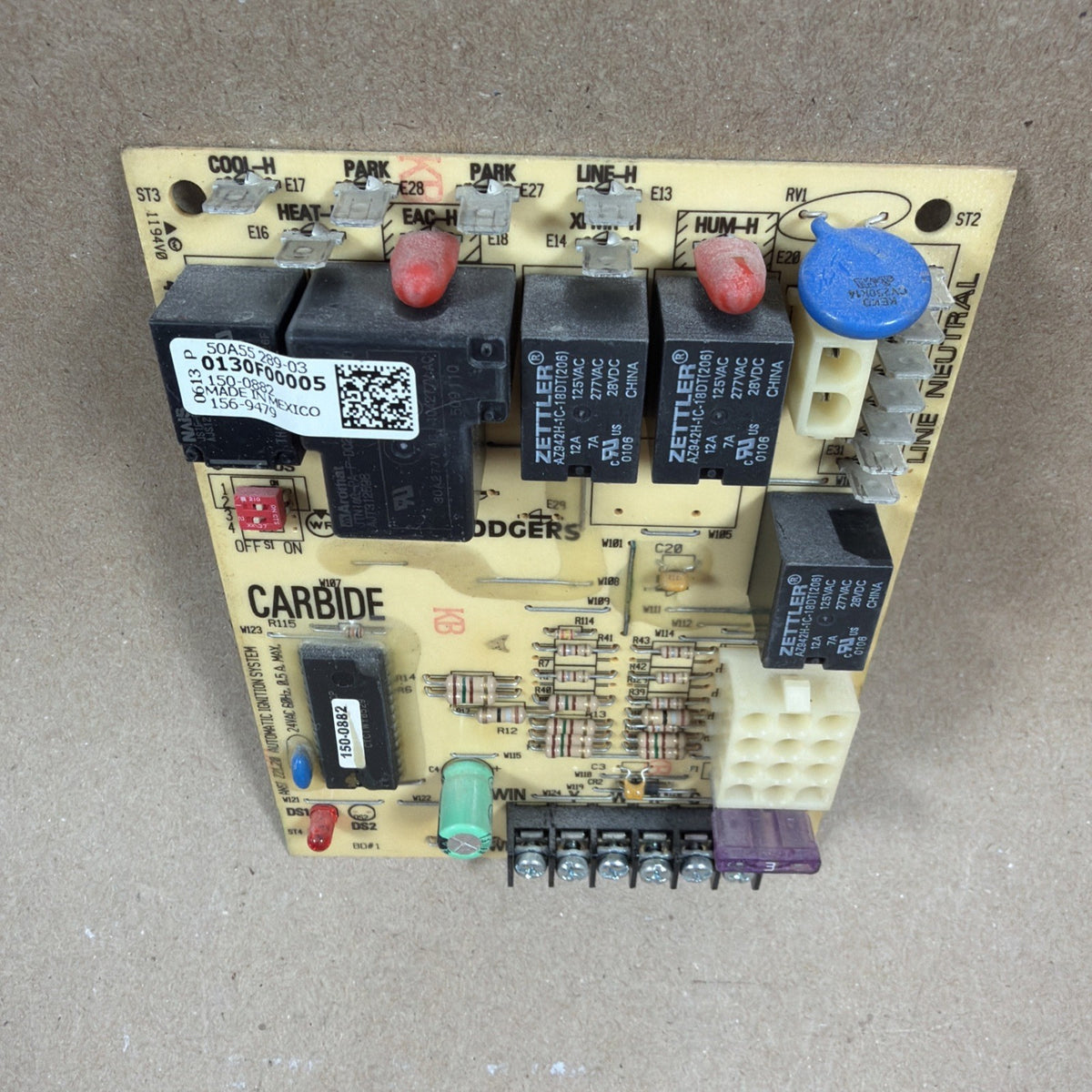 TESTED🔥  White Rodgers 50A55-289-03 Control Board 0130F00005