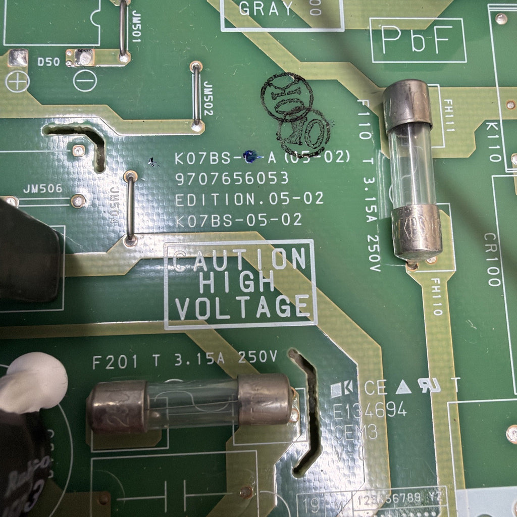 ✅ Fujitsu 9707656053 Control Board K07BS-05-02 K07BS-1501HUE-C1   TT191206R