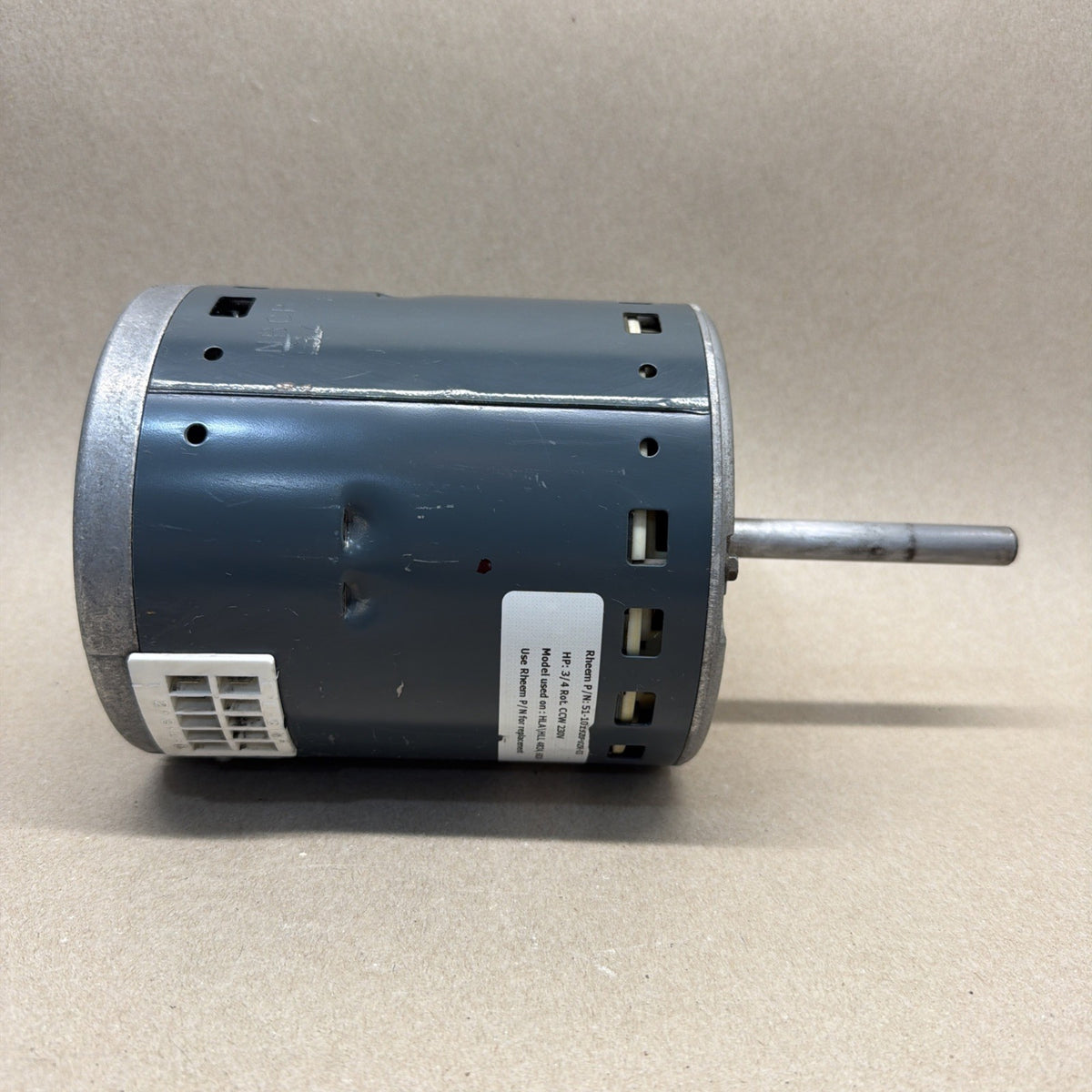TESTED🔥 Genteq 3/4HP 230V Blower Motor 5SME39NXL027A 51-101920-02R-03 FM18