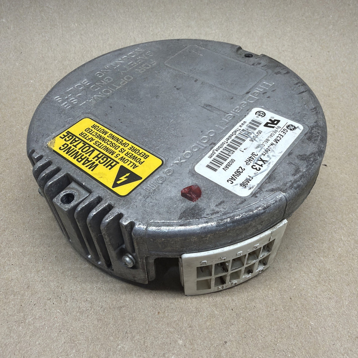TESTED🔥 GE X13 ECM.  FM06  230VAC 3/4HP Motor Module 05/13/2006