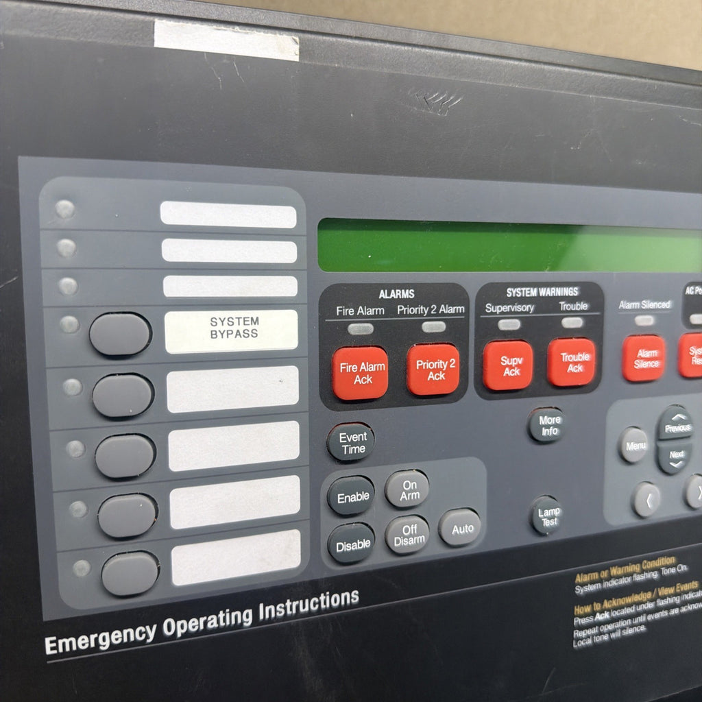 TESTED✅ Simplex 637-250 Master Operator Interface for 4100U/ES Panel 4100-9111