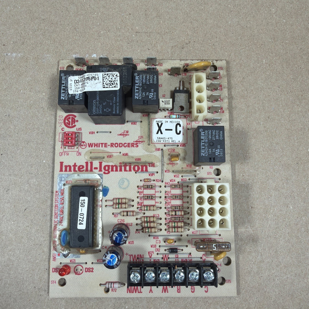 TESTED✅ White Rodgers D341396P01 Furnace Control Circuit Board 50A65-475-05