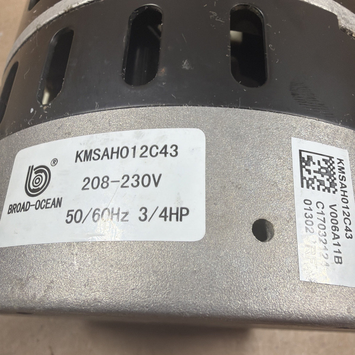 TESTED🔥 BROAD-OCEAN ZWK702D006053  ECM Module.  KMSAH012C109 120V  3/4HP