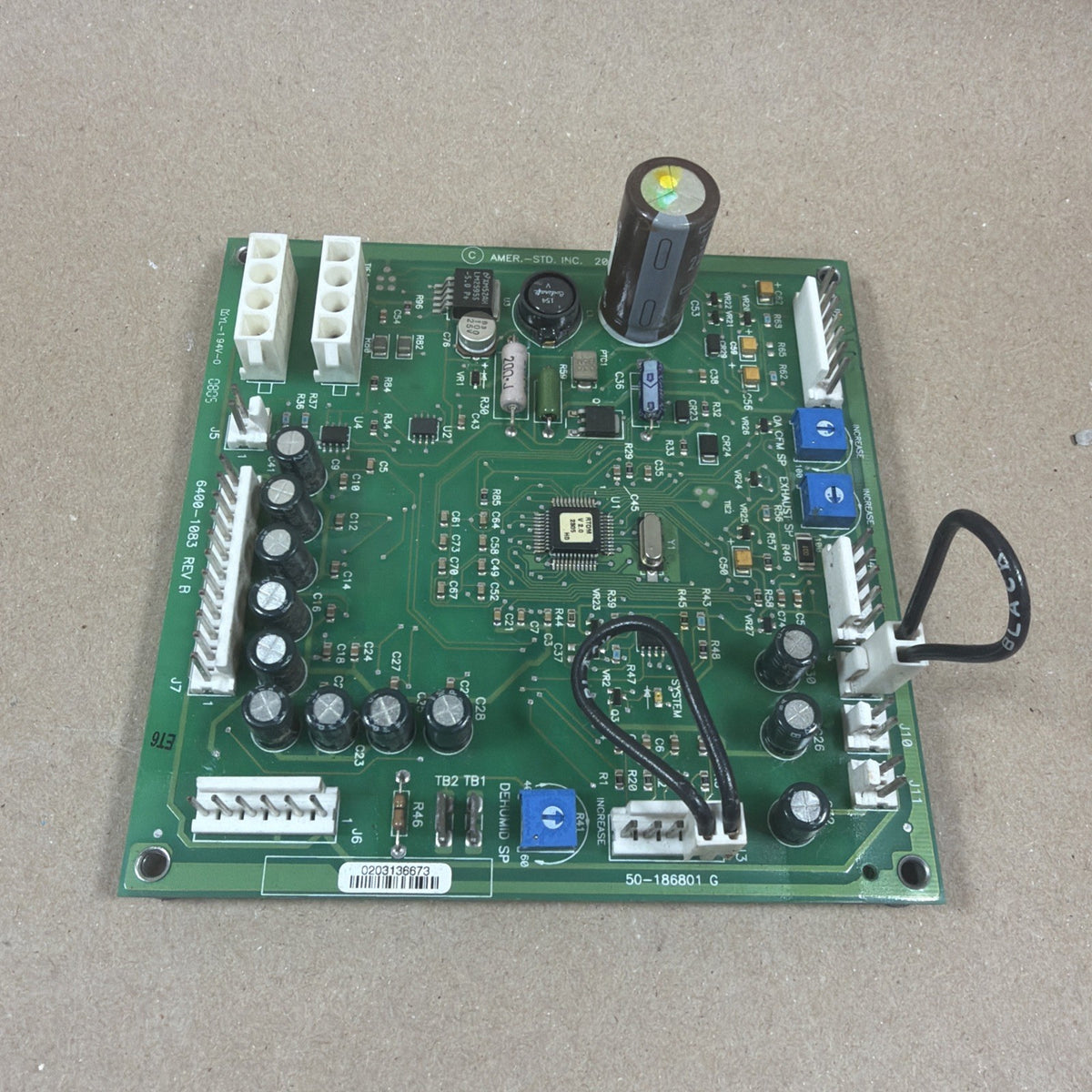 TESTED🔥. TRANE X13650868-03 American Standard 6400-1083 Control Circuit Board