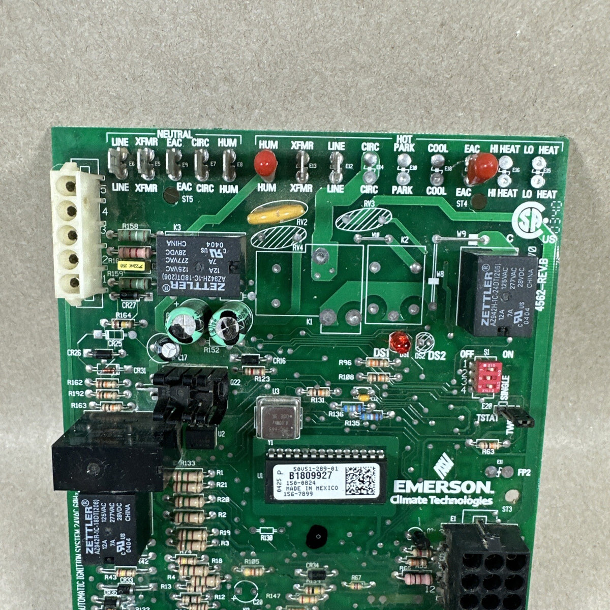 TESTED 🔥 WHITE RODGERS B1809927 / 50V51-289-01 INTEGRATED FAN CONTROL (F109