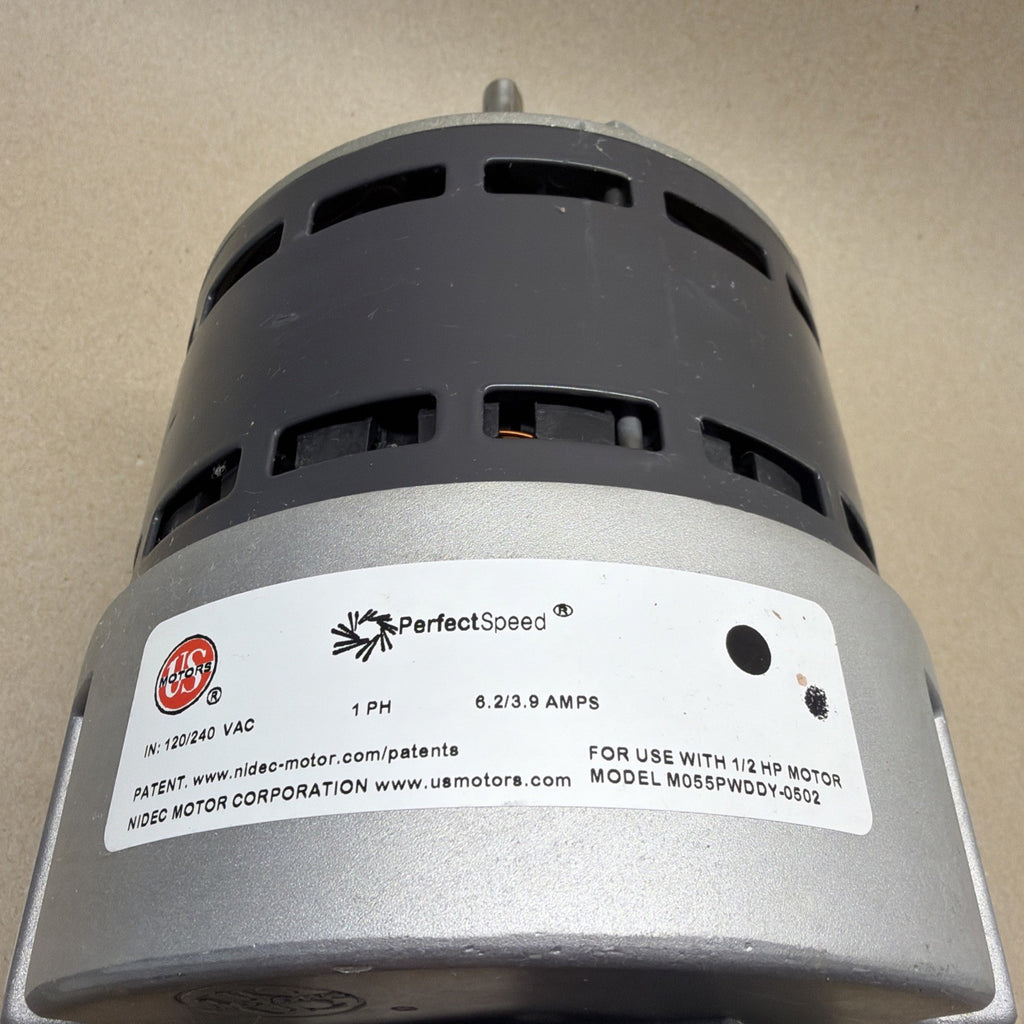 ✅ US Motors NIDEC M055PWDDY-0502  ECM PerfectSpeed Blower Motor 1HP 120/240V