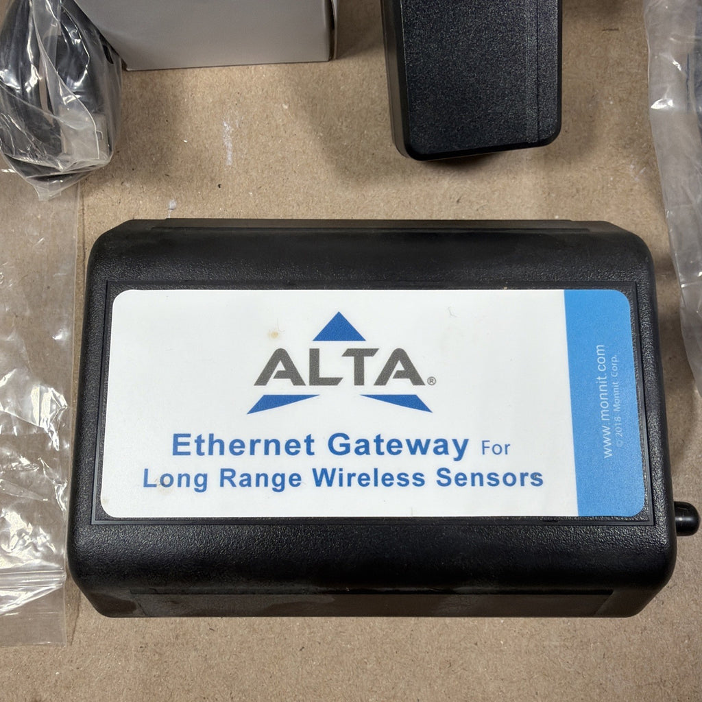 Monnit MNG2-9-EGW-CCE ALTA Ethernet Gateway 4 900MHz Wireless Sensors NEW ✅