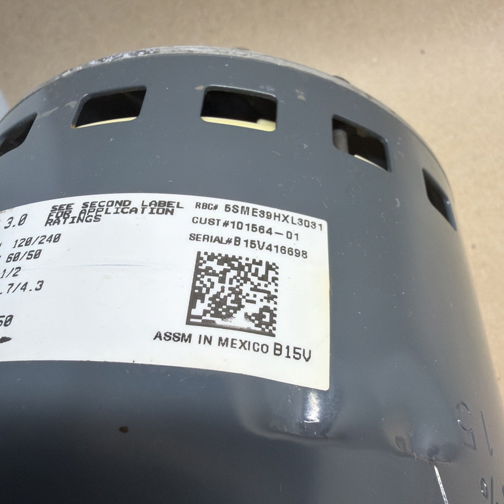 ✅🔥 Genteq 5SME39HXL3031 ECM 3.0 Blower Motor 1/2HP 120/240V  101564-01 GC08