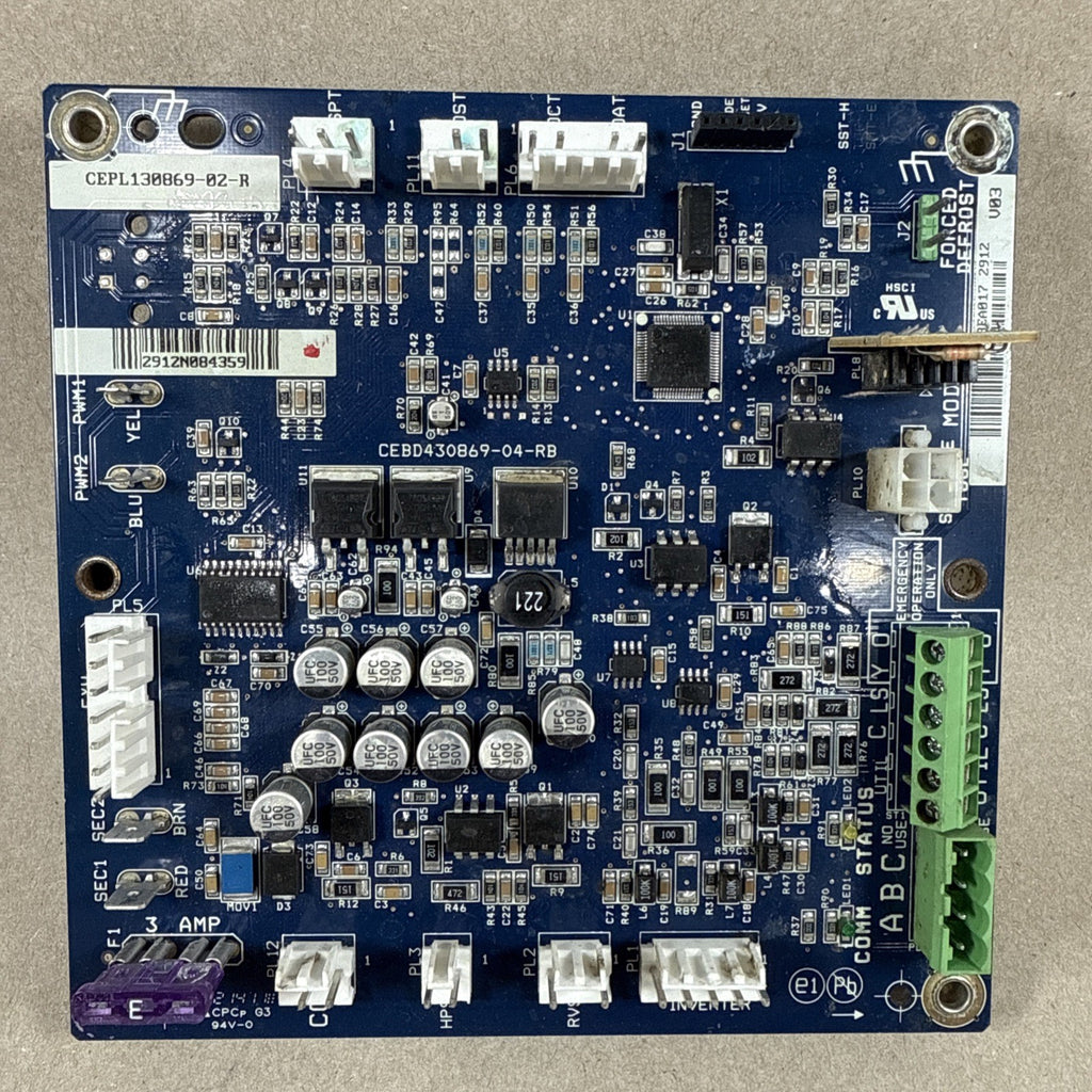 Carrier Bryant HK38EA017 Defrost Heat Pump Circuit Board CEPL130869-02-R (H57)
