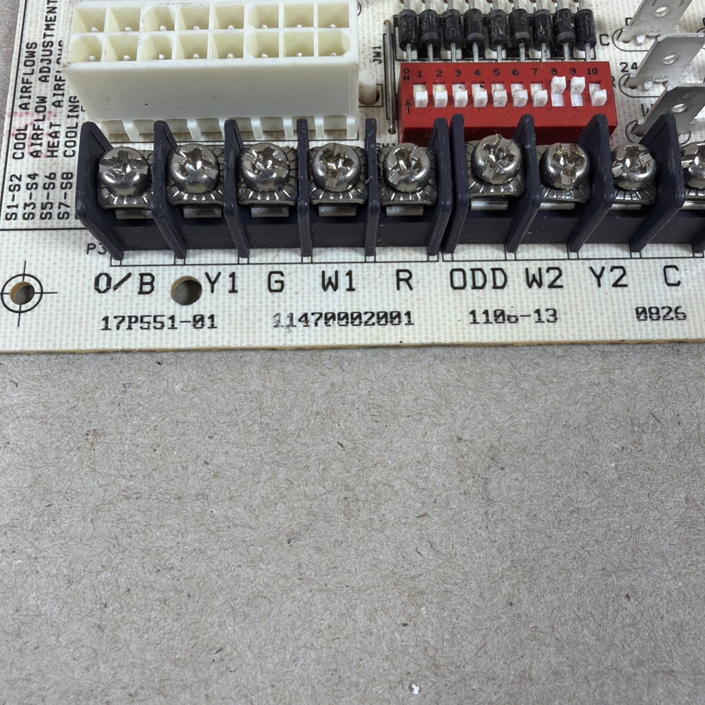 TESTED🔥 Furnace Control Circuit Board 1106-83-12A 1106-13 Rheem Ruud