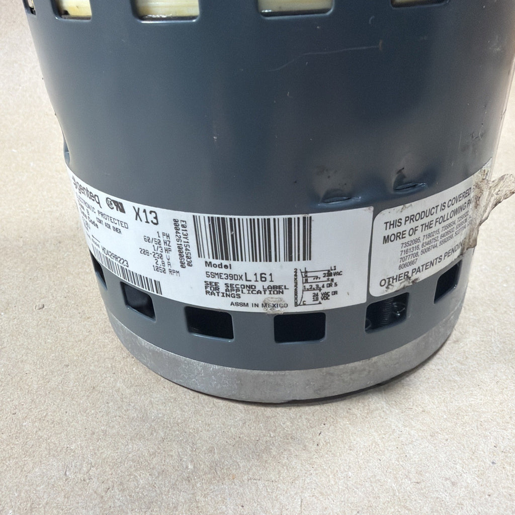 TESTED🔥 GENTEQ X13 ECM BLOWER MOTOR 5SME39DXL161 1/3HP 430482 FM20 X13