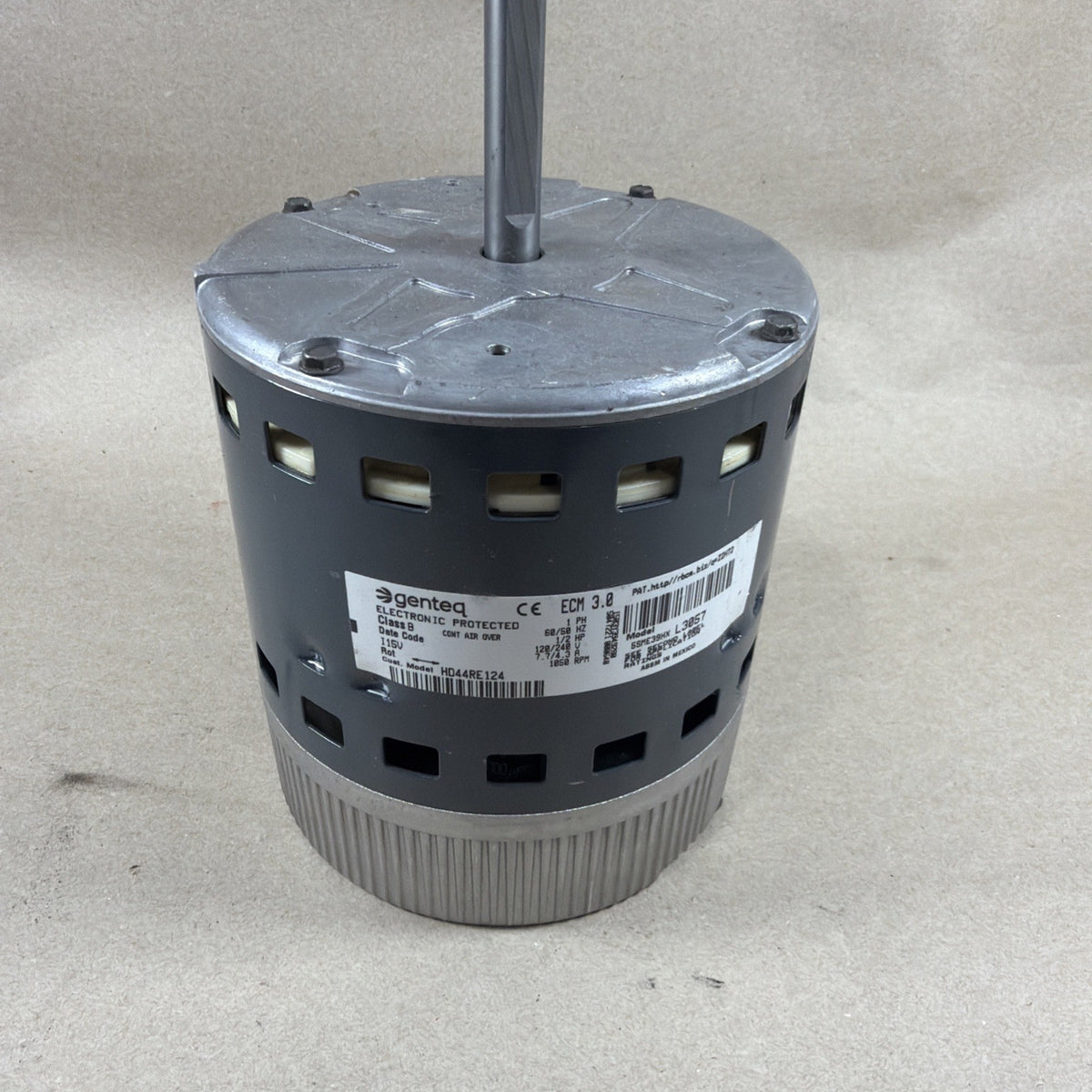 TESTED🔥 5SME39HXL3057 HD44RE124 ECM 3.0 GC08 Carrier Furnace blower motor