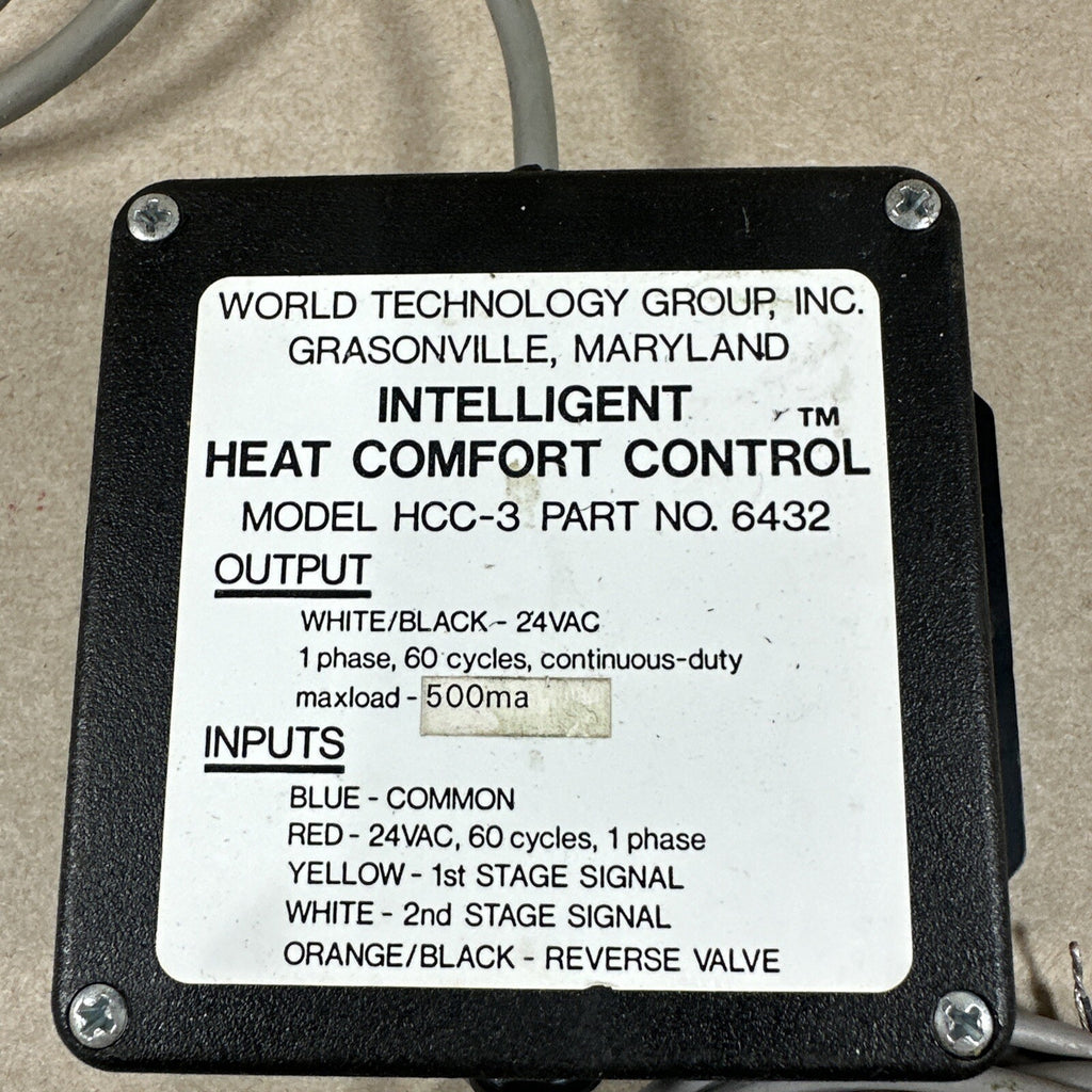 TESTED🔥 Comfort Technology HCC-3 Intelligent Heat Comfort Control  HCC3. (T77)