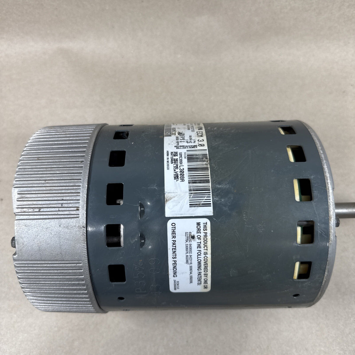Genteq ECM 3.0 HD52RE122 Blower Motor 5SME39SXL3008A. GC07  3.0.  1HP. (MT1)