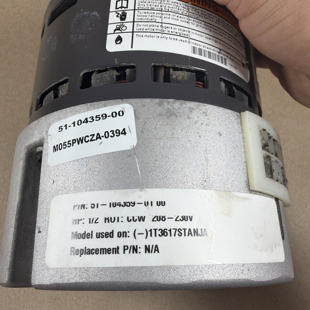 🔥🔥 Protech SELECTECH 1/2hp M055PWCZA-0394 Motor  Module 1/2 Hp 51-104359-00