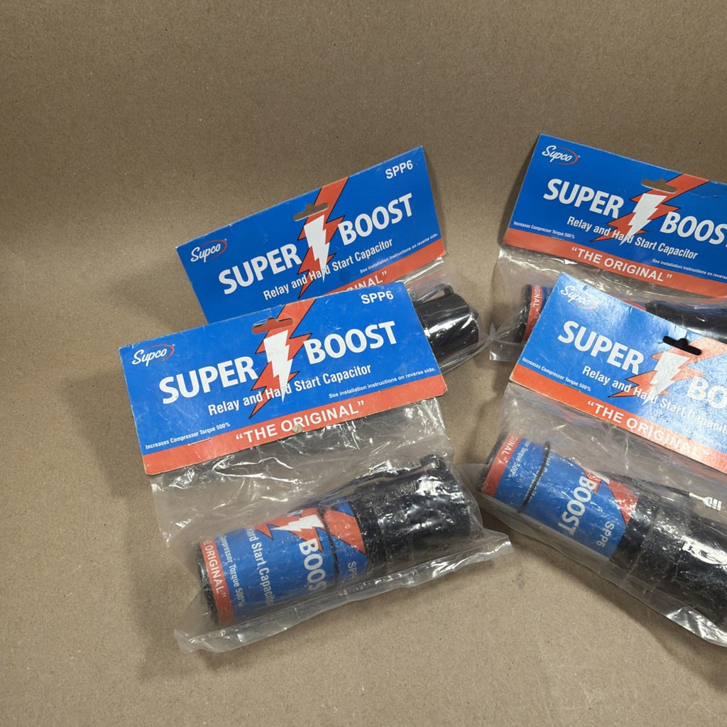 (Lot 4) SUPCO SPP-6 Super Boost Hard Start Capacitor COMPRESSOR