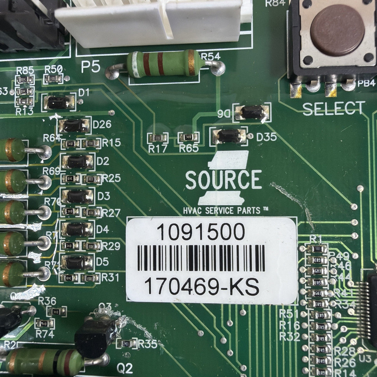 TESTED🔥 YORK  SOURCE 1 1091500 Control Circuit Board 170469-KS