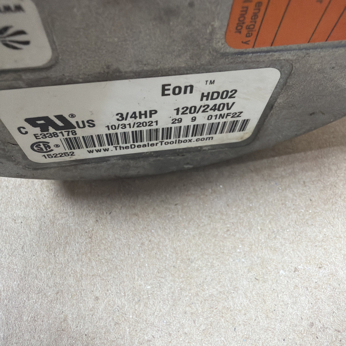 TESTED🔥 Genteq Eon HD02 Module 3/4HP 120/240V  5SDA39RLV5228 CCW D344717P58