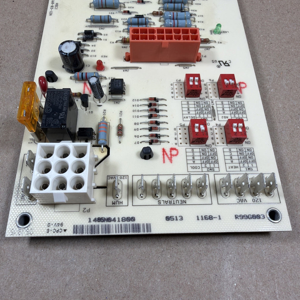 TESTED🔥 1168-1.  R99G003.  Furnace Control Board 1168-83-12A