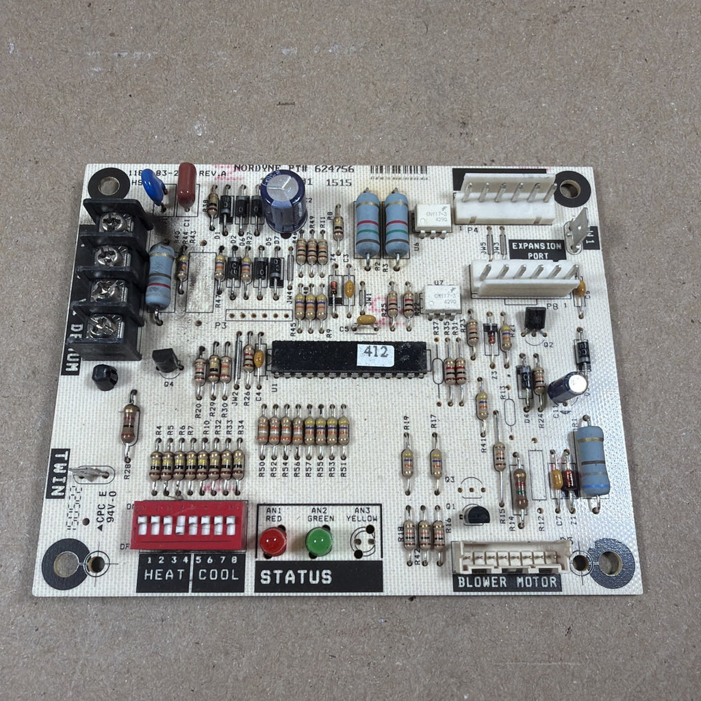 TESTED🔥 Nordyne 1185-83-200 Furnace Control Board 1185-201.  624756.