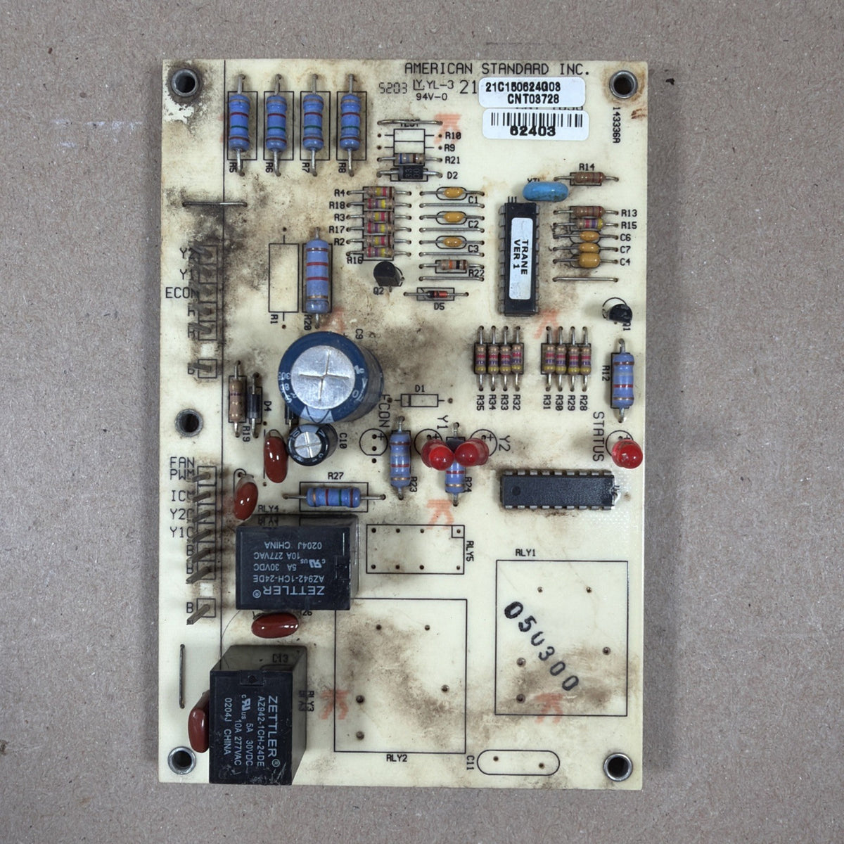 TESTED🔥 21C150624G08 Cnt08728 Defrost Board American Standard Trane