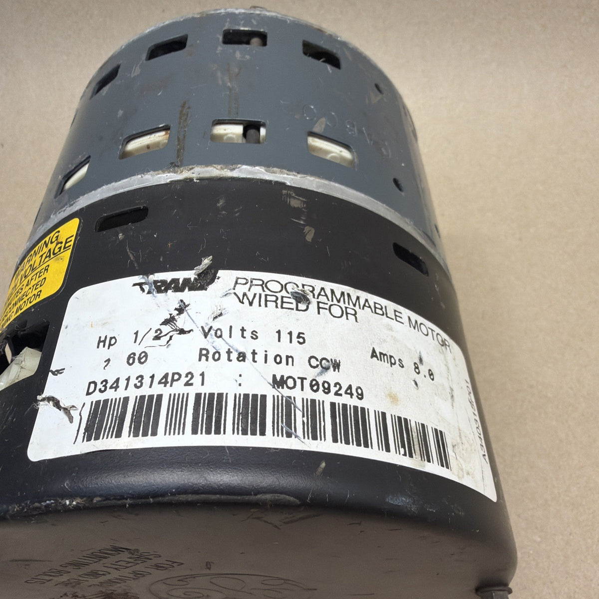 TESTED✅ ECM 1/2HP Blower Motor GE 5SME39HL0252 120/230V CCW CN02 18M8001