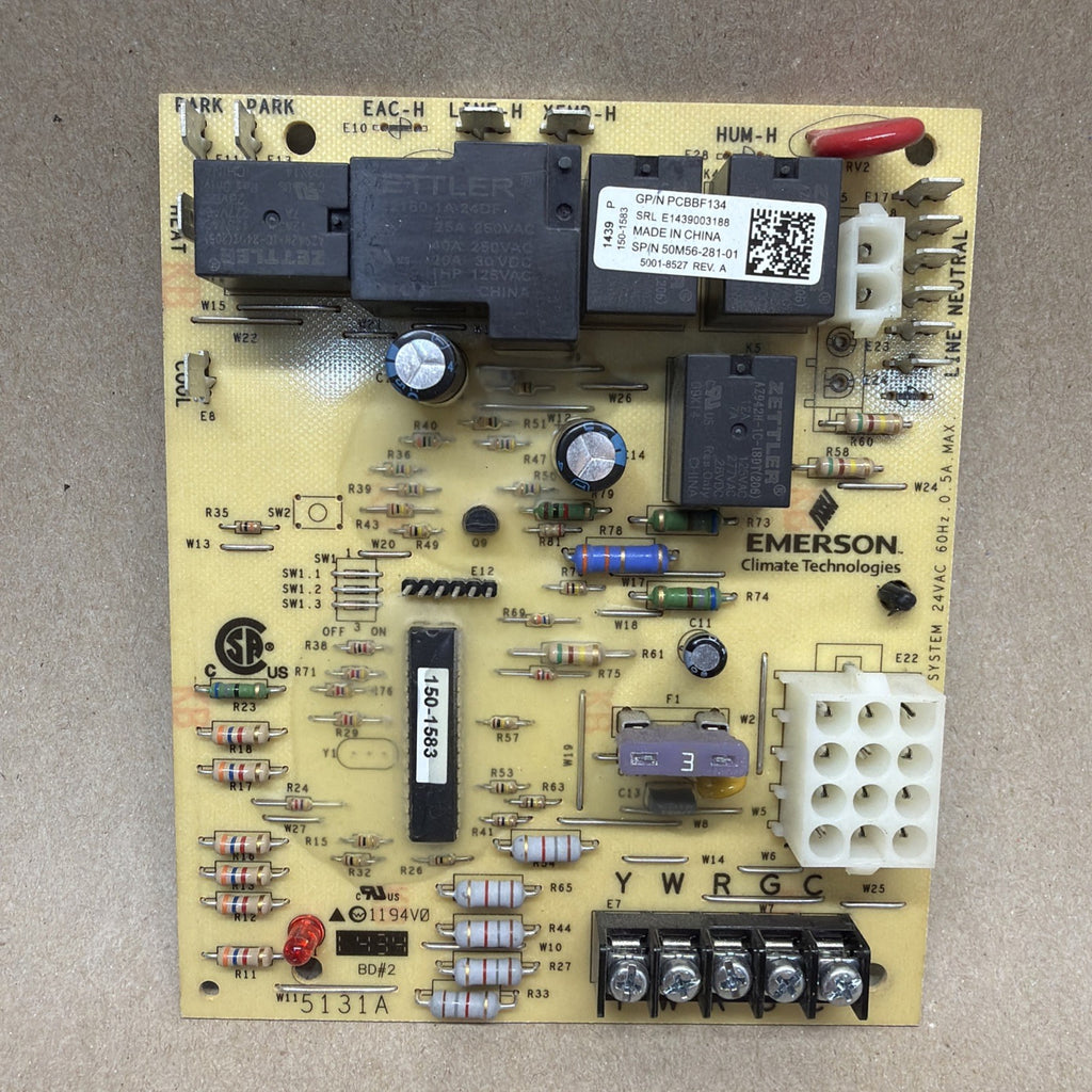TESTED🔥 50M56-281-01  PCBBF134 Control Board Furnace Circuit E1439003188