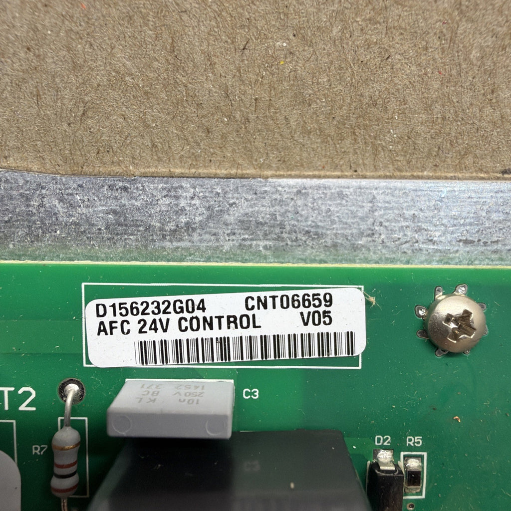 Trane D803401G07 Complete Control Board w/ Back Panel K100104 CNT07086