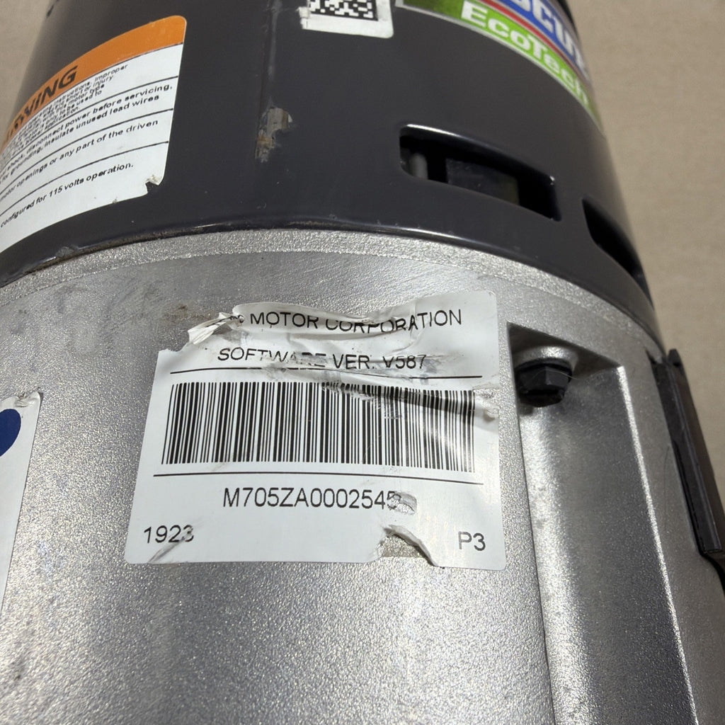 🔥🔥. US Motors RESCUE EcoTech M55PWTYN-0078 ECM Blower Motor 1HP 5552ET (M22)