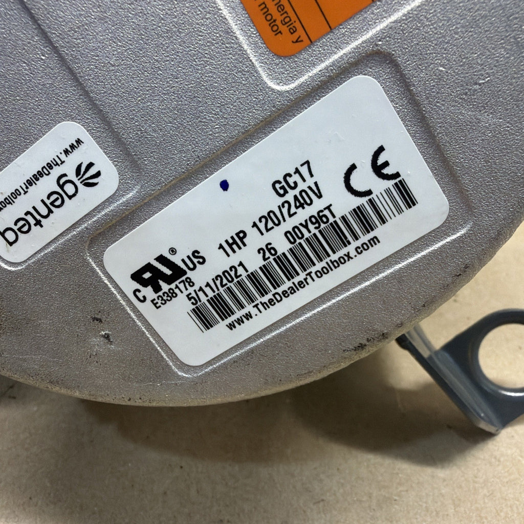 ✅ GENTEQ 5SME39SXL3022 ECM 3.0 Blower Motor 1HP 120/240V HD52SE122 GC17