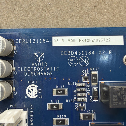 Carrier HK42FZ109 V05 Control Circuit Board CEPL131184-03-R CEBD431184-02-R