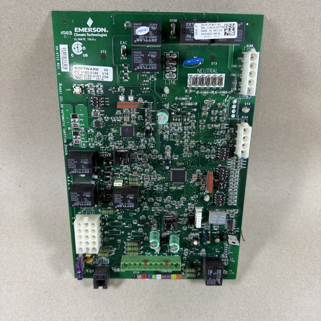 Goodman Amana White Rodgers PCBKF101 Furnace Control Circuit Board 50C51-289 G7