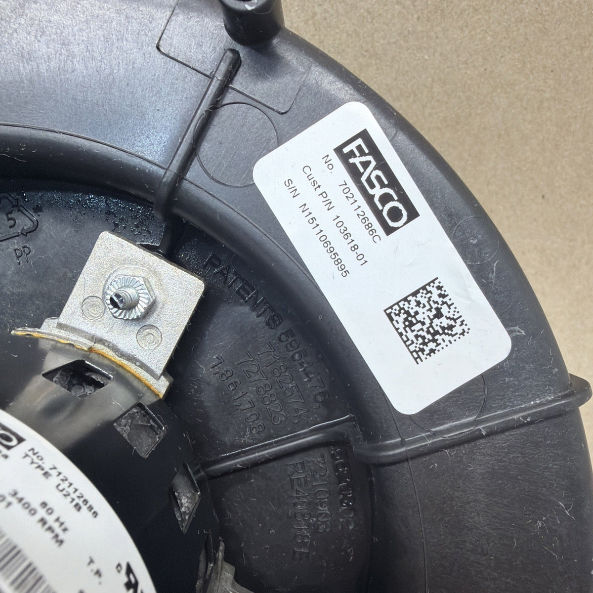 ✅ Fasco 712112686C , Inducer Blower Motor Assembly JK8446110-1  103618-01